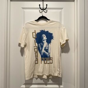 Cream Graphic Short Sleeve Tee